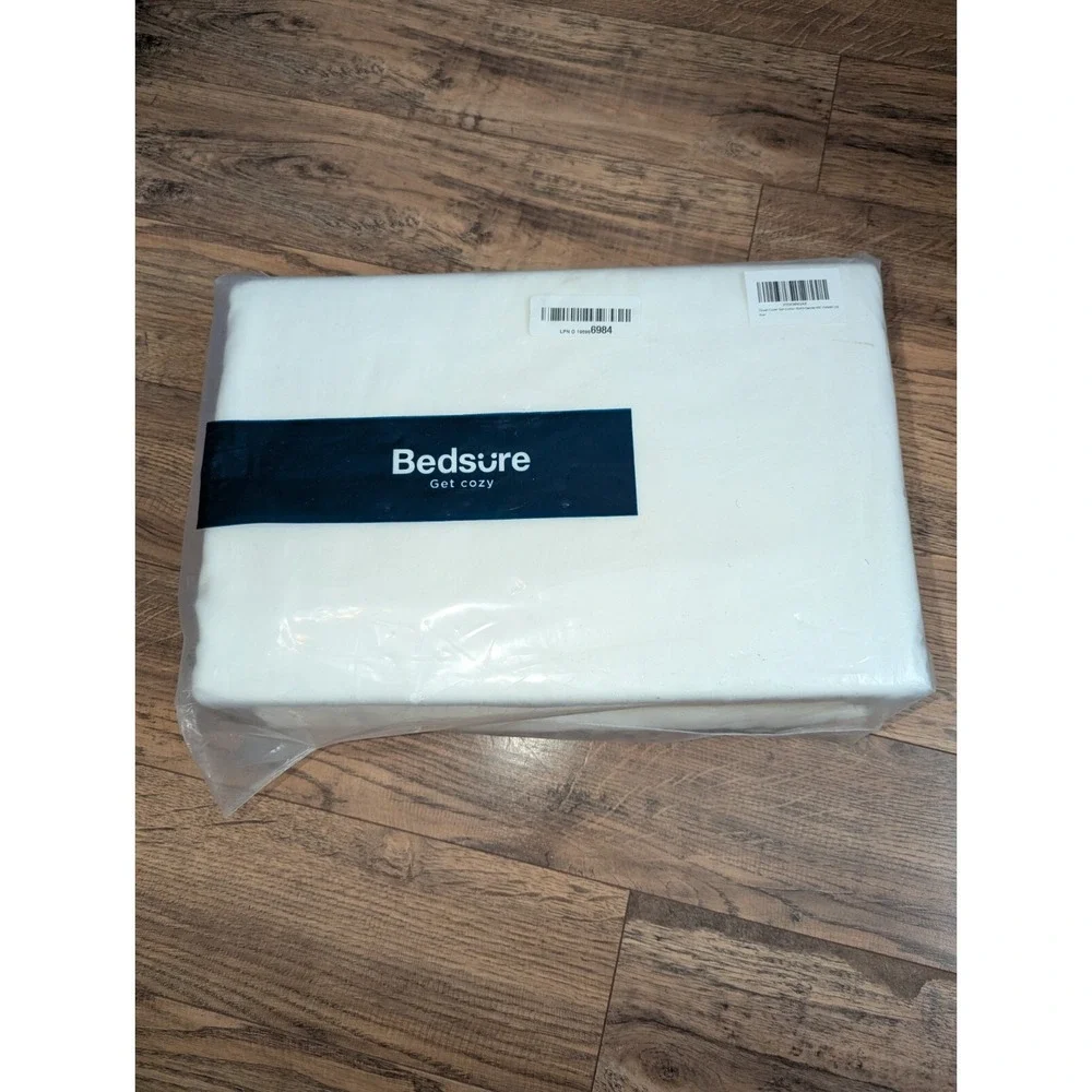 BedSure Duvet Cover Set‎ - White - King 104